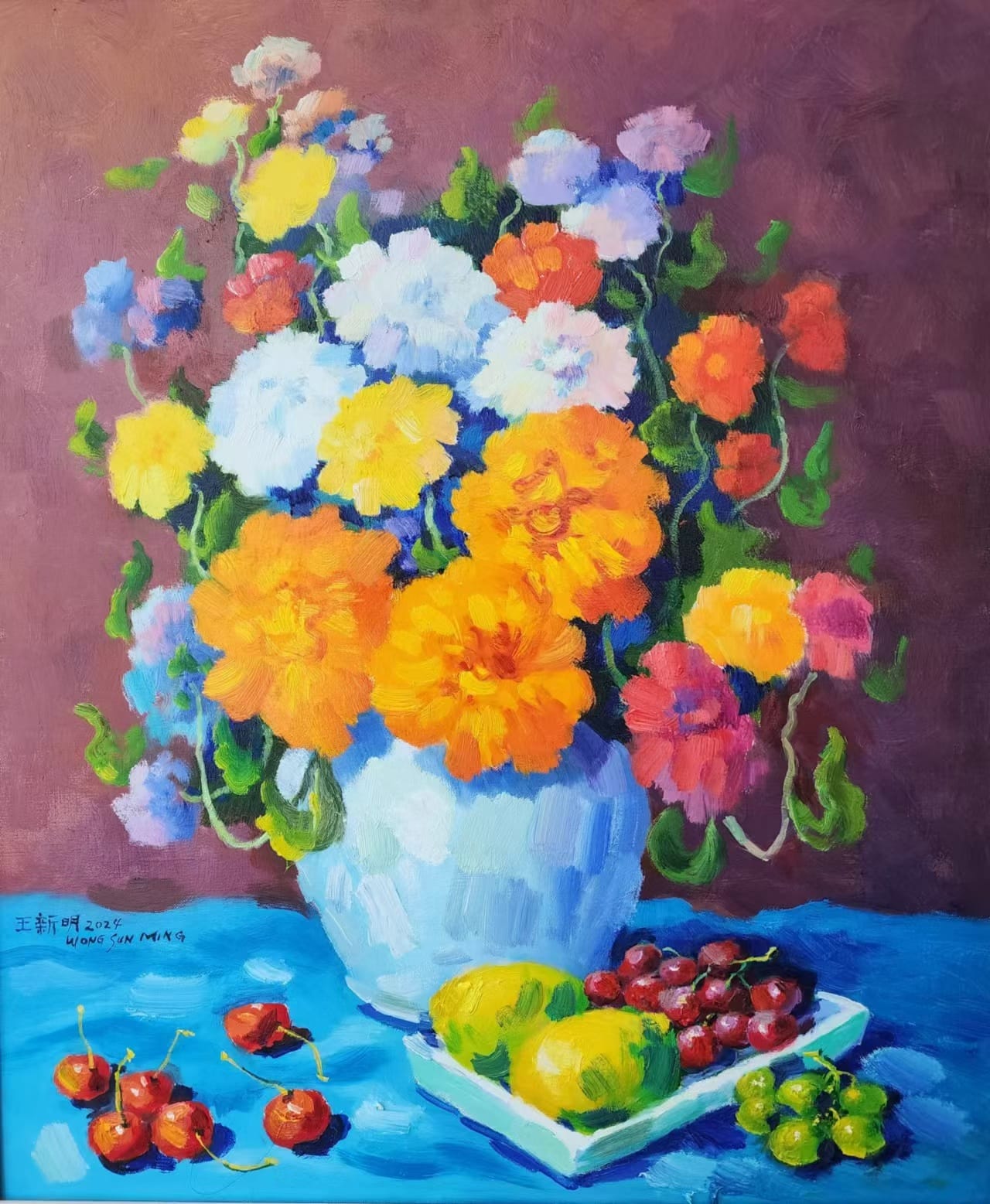 Flowers in a Vase III