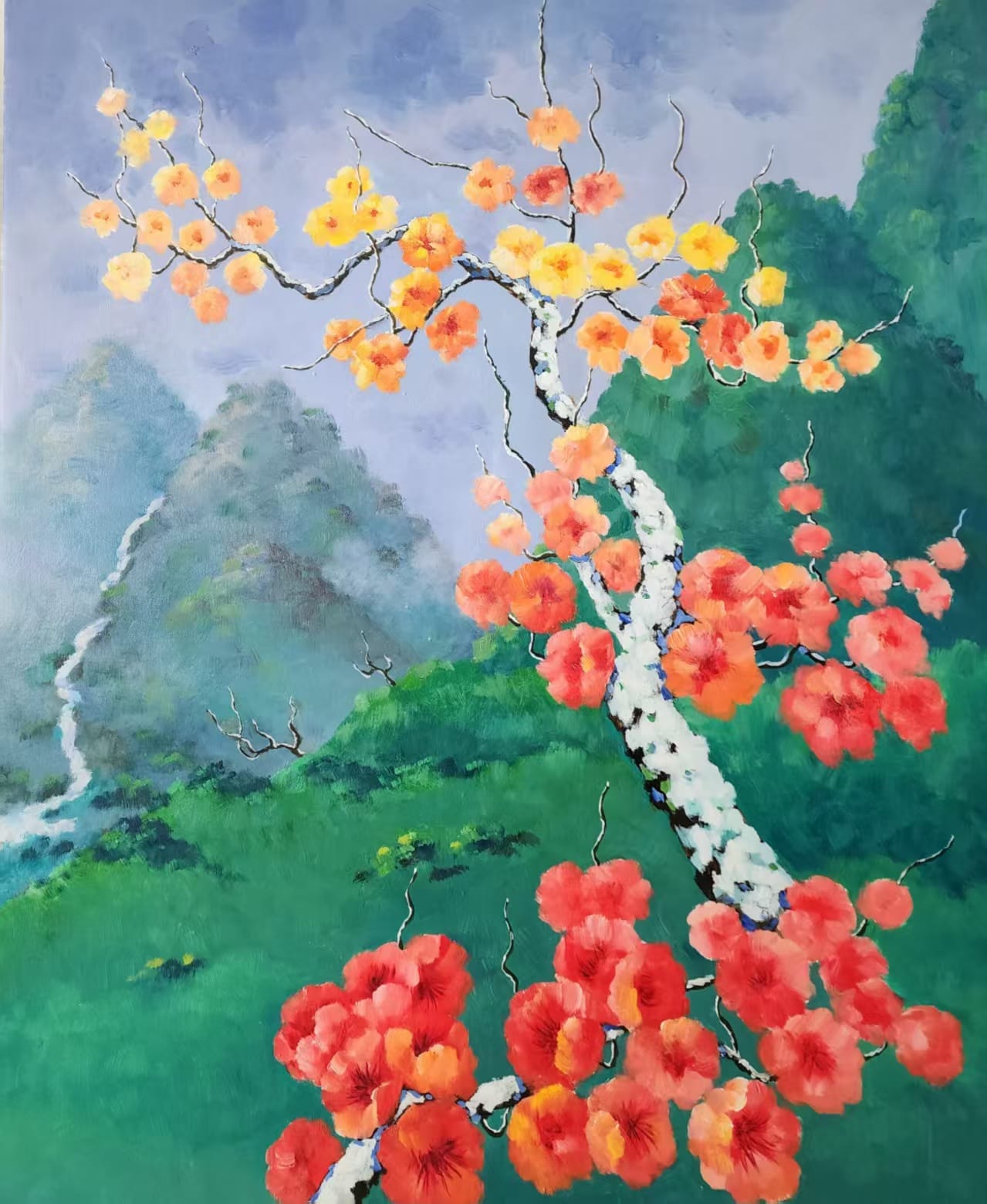 One Blossom Alone