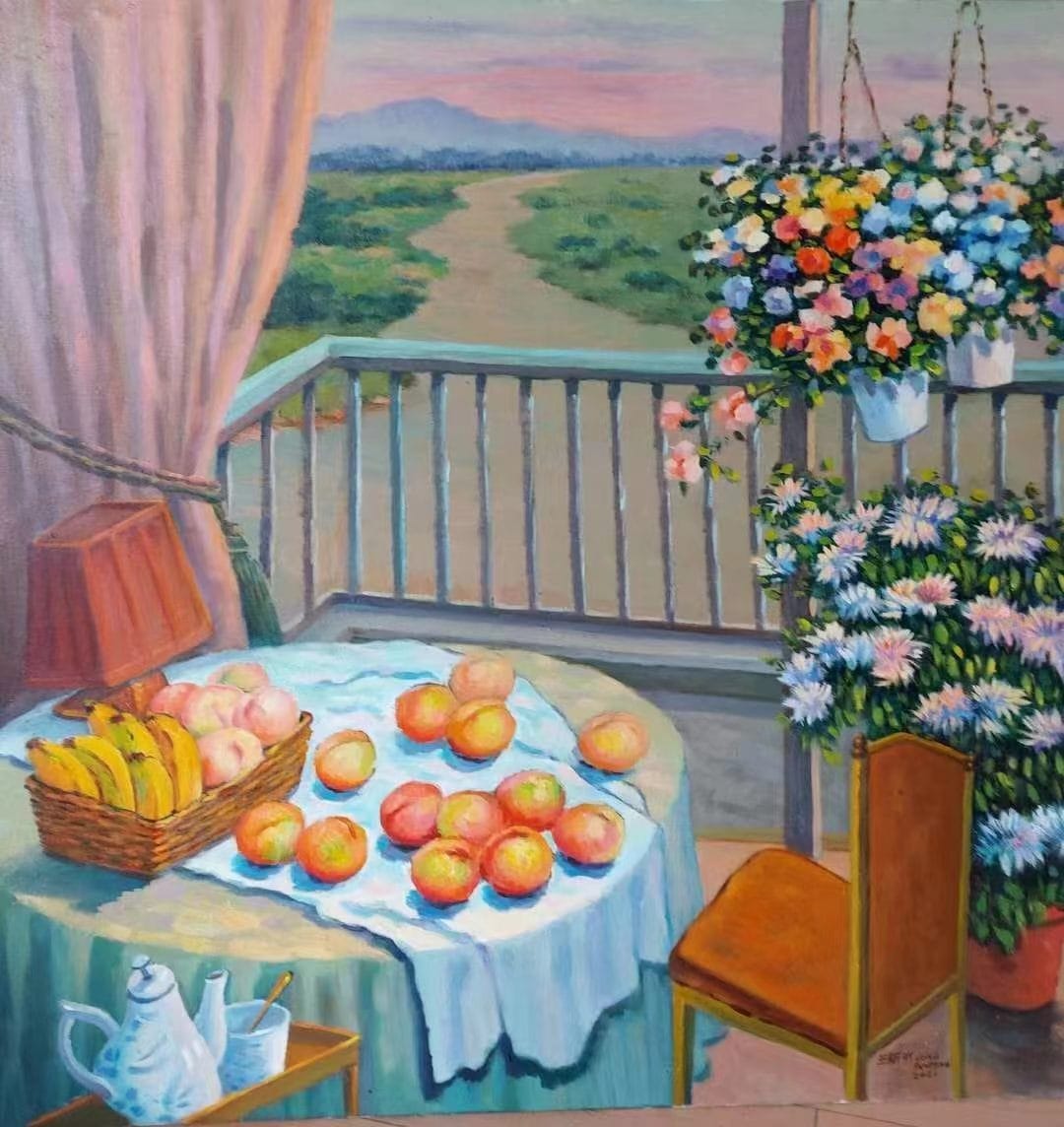 Peaches on the Table