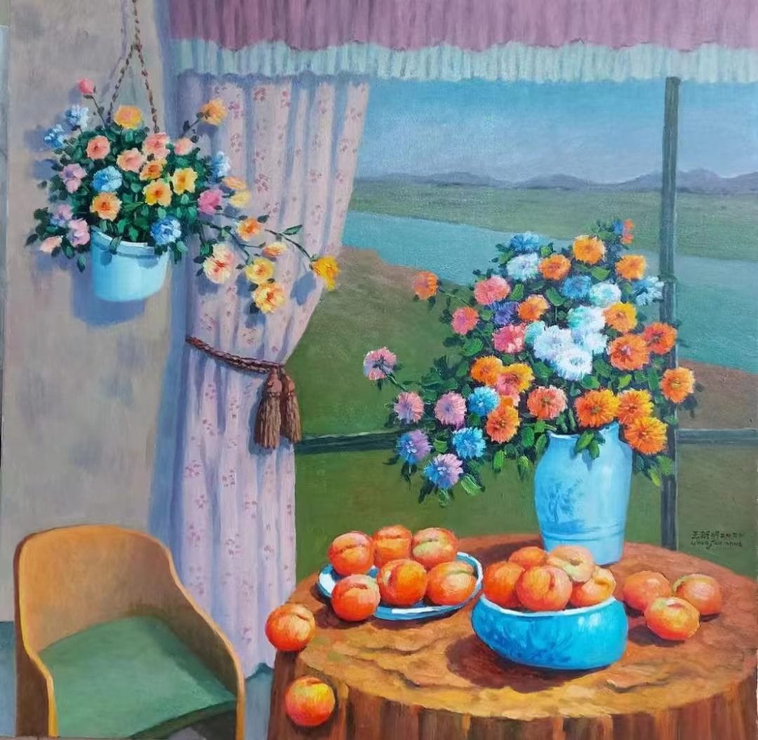 Flowers in a Vase V